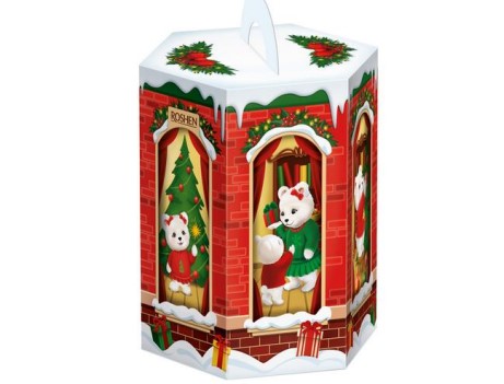 Новорічний подарунок ROSHEN "Веселе свято", 458г